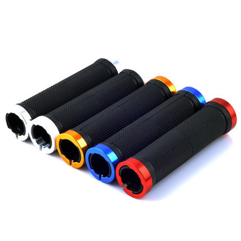 25# Bike Accessories Mountain Cycling Bike Bicycle Mtb Handlebar Grips Rubber Anti-slip Handle Grip Велосипедные Аксусуары