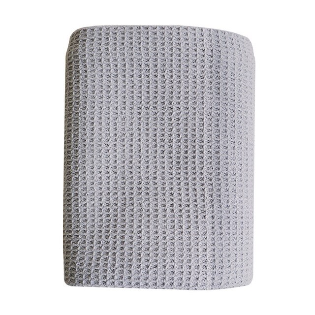 Ultra Soft Absorbent Tea Towel,Waffle Weave Cotton Dish Rags,45x65cm Large Kitchen Dinner Plate Hand Towel,Cloth Napkins: Light Grey