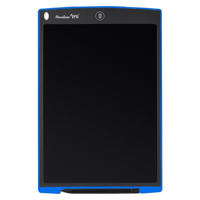 LCD Writing Tablet 12 inch Electronic Graphic Digital Drawing Grafic Handwriting Pads Portable Board With Pen: Blue