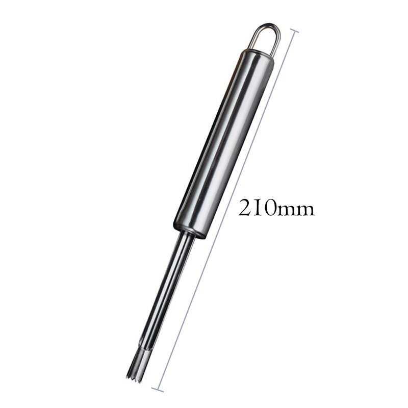 Stainless Steel Corer Fruit Seed Core Remover With Sharp Serrated Blades Corer Seeder Slicer Knife Kitchen Gadgets#1: D