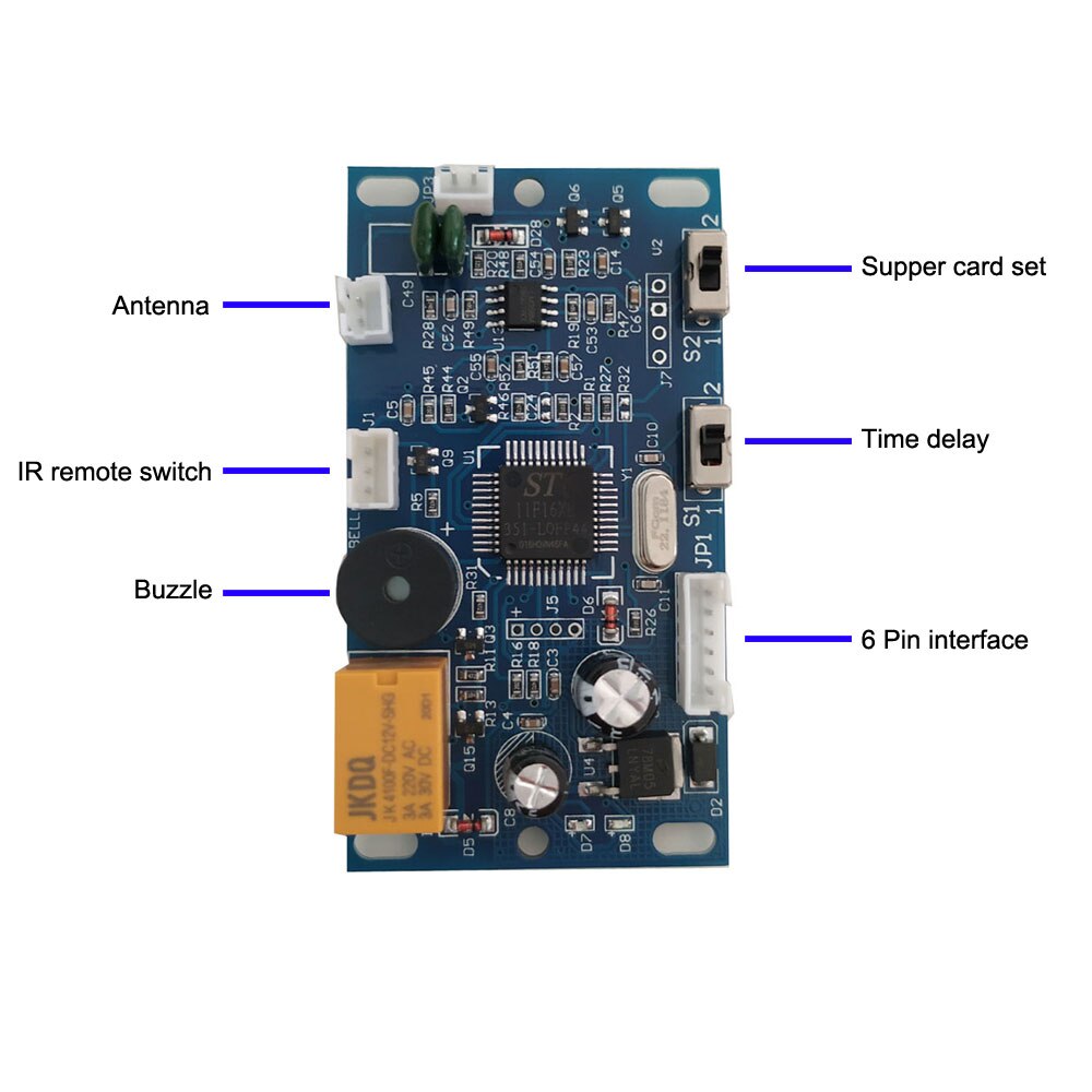 RFID Two Way Embedded Door Access Control Access Control Two Side Swipe Card With 2pcs Mother Card 10pcs Em Key Fob Min:1pcs