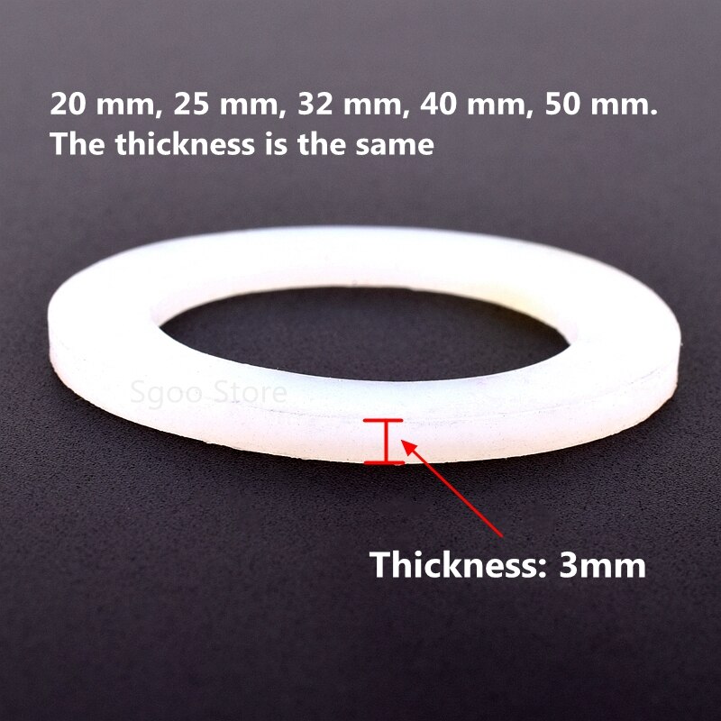 2-20Pcs 20~50mm PVC Accessories Aquarium Fish Tank Drain Inlet Outlet Accessories Garden Irrigation Overflow Pipe