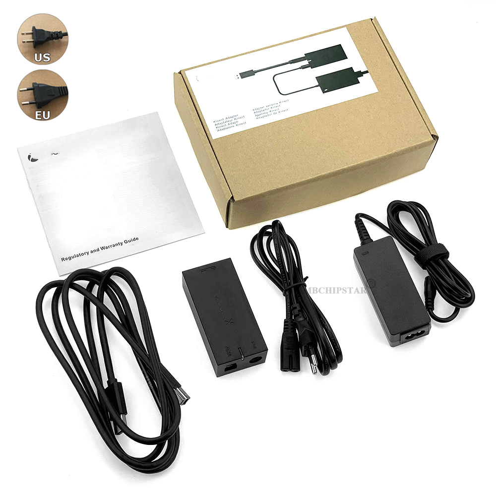 Kinect – adaptateur de capteur ca, prise ue US, alimentation pour Xbox One S X, PC Windows pour XBOX ONE, nouvelle Version 2.0 3.0