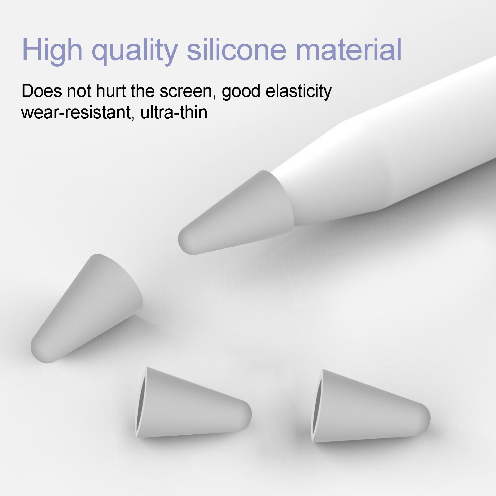 8 stück/set bleistiftspitzen für apple pencil stylus stiftspitze 1st. generation für pro stylus stiftspitzen 2nd grafiktabletts