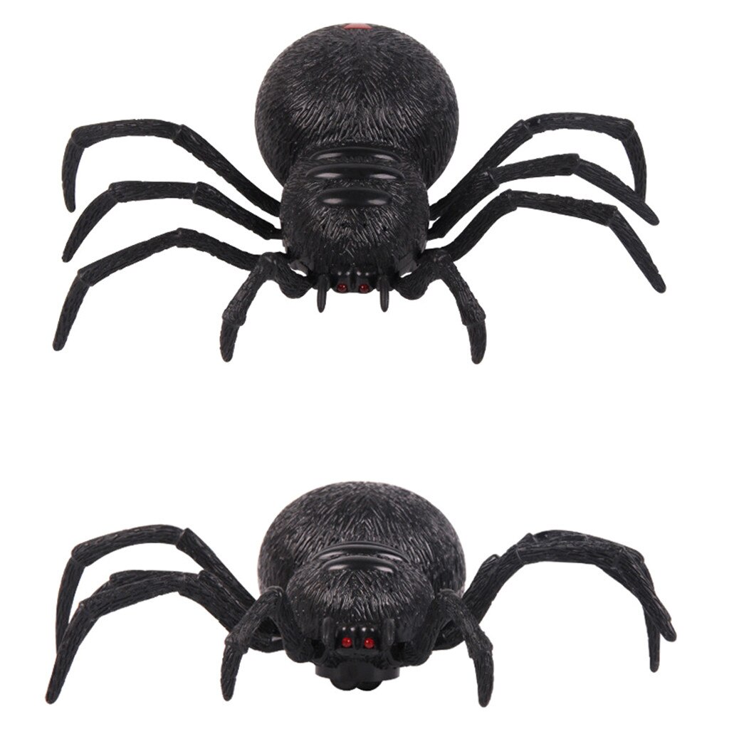 Remote Control Spider Scary Wolf Spider Robot Realistic Novelty Prank Toys Kid Creativity Decoration Jokes Prank spielzeug