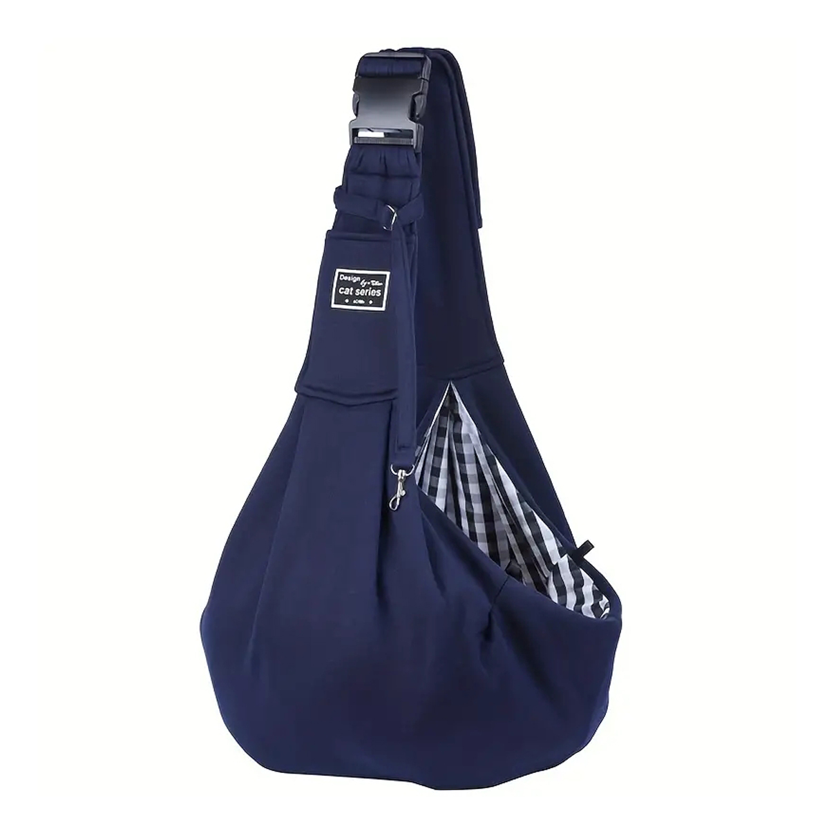 Verstelbare Hond Draagtas Outdoor Reizen Puppy Enkele Schoudertassen Honden Comfort Sling Handtas Corgi Puppy Tote Pouch Tote: Blauw