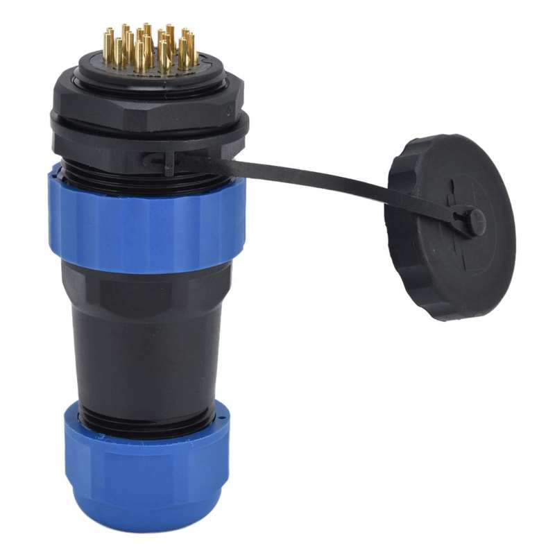 Industrial Socket 2000MΩ Insulation Resistance Waterproof Connector for Instrument