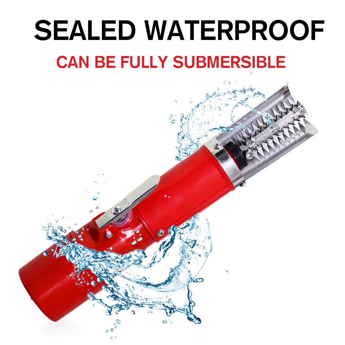 120W Portable Cordless Electric Fish Scaler Waterproof Fish Scale Scraper Easy Fish Stripper Scale Remover Cleaning Scaling Tool