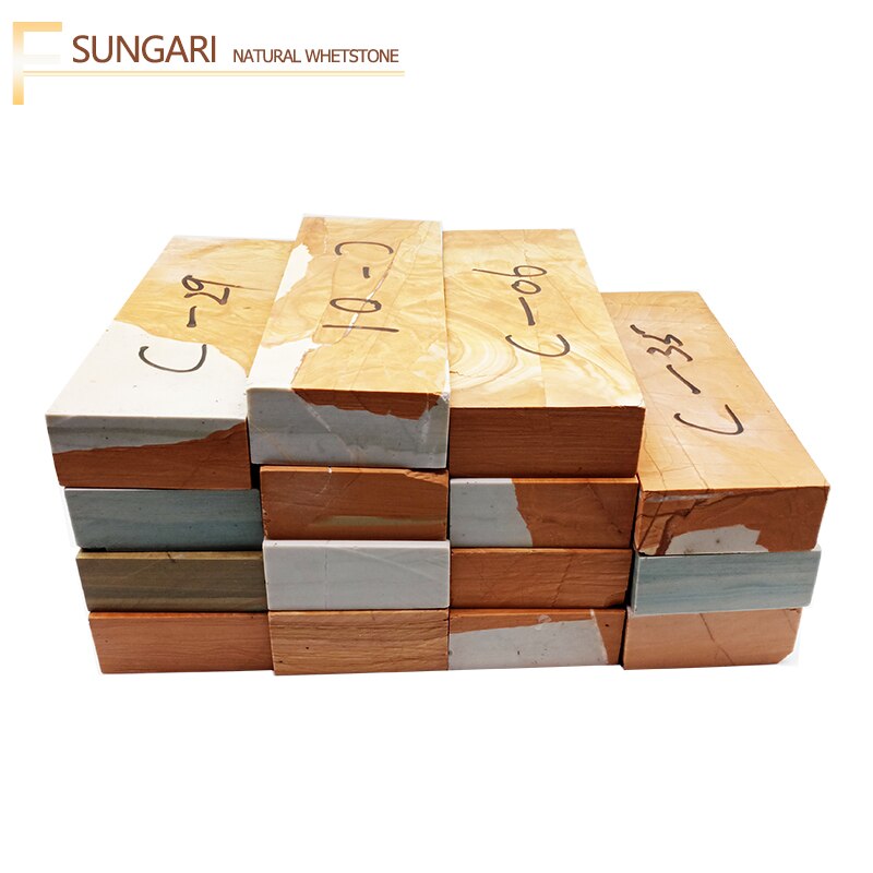 Naturlig slipstensknivslipare whetstone songhua (sungari) brynsten, vattenbryn, slipslipare