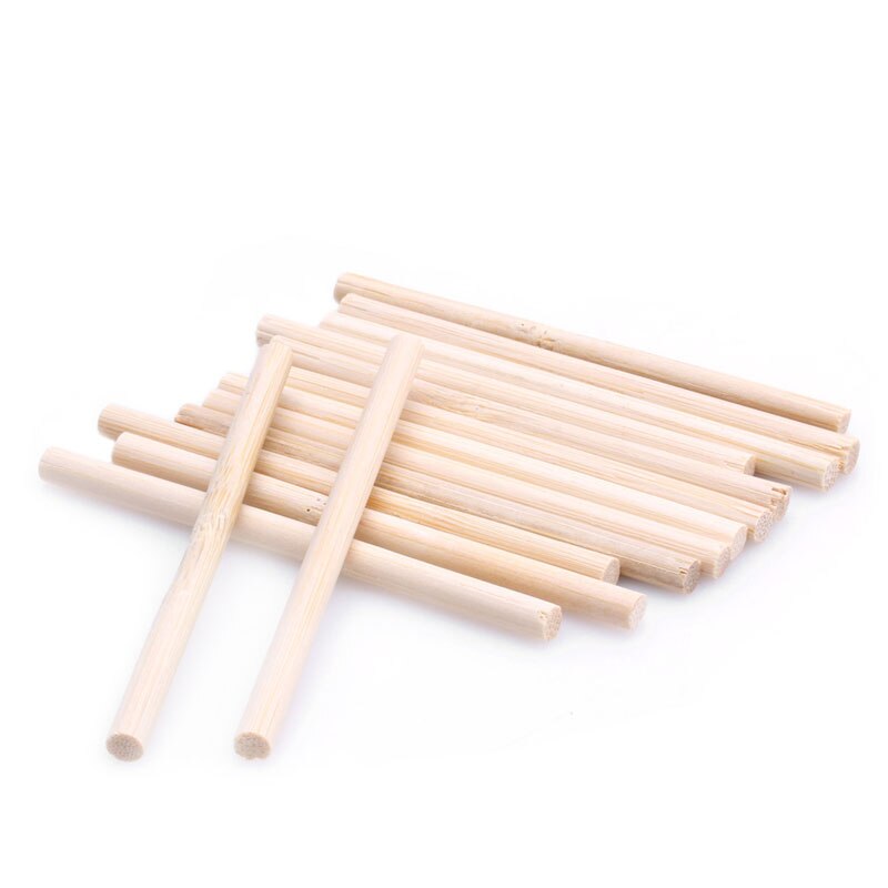 100 stuks Pop Eten Sucker Bamboe Sticks Chocolate Cake Lolly Sweet Candy DIY HandCrafts