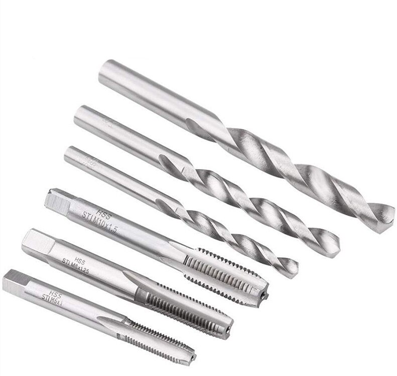 114pc Oil Pan Thread Repair Kit Sump Gearbox Drain Plug Tool Set M13 - M22