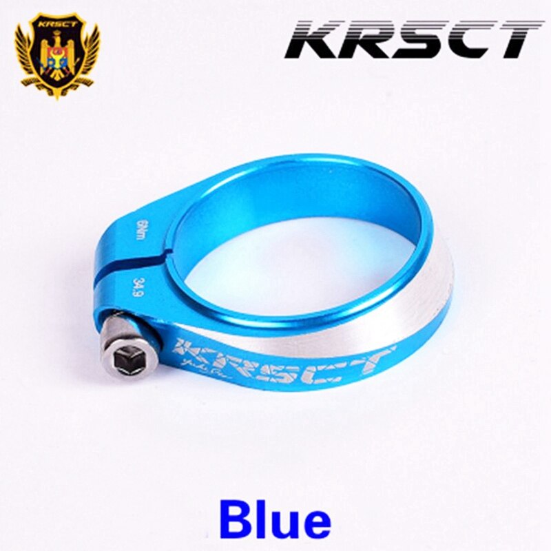 Krsct fiets zadelpenklem aluminium 30.4mm fiets zadelpen buisklem mtb mountainbike zadelklemmen