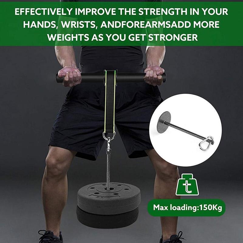 Unterarm Stärke Trainer Arm Trizeps Blaster Handgelenk Gewicht Handgelenk-stärkungsmittel-Ball Hause Fitness Energie Heben Ausrügestochen Rolle Bizeps V9B1