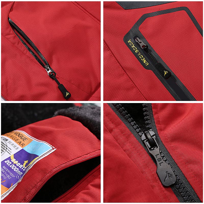 Vinter mand kvinder plus fløjl varm jakke vandtæt vindtæt fiskeri ski softshell hætte udendørs camping vandring varme frakker