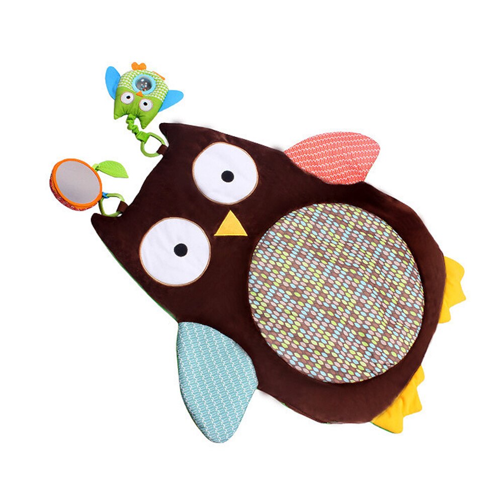 Couverture hibou pour nourrissons, tapis de jeu pour bébés de 0 à 3 ans, tapis d'activités: Default Title