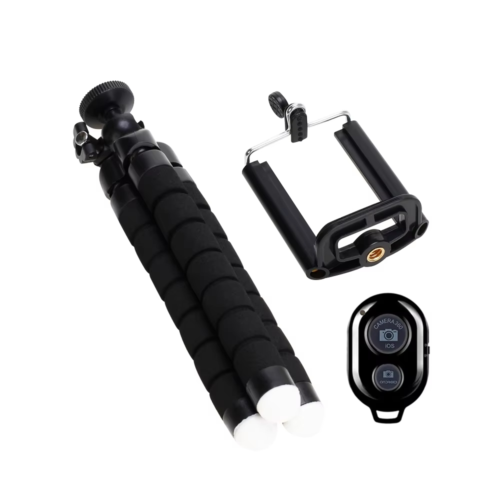 Statywy do telefonu Uchwyt do aparatu komórkowego Klip do smartfona Monopod Tripe Stand Octopus Mini statyw Stativ do telefonu