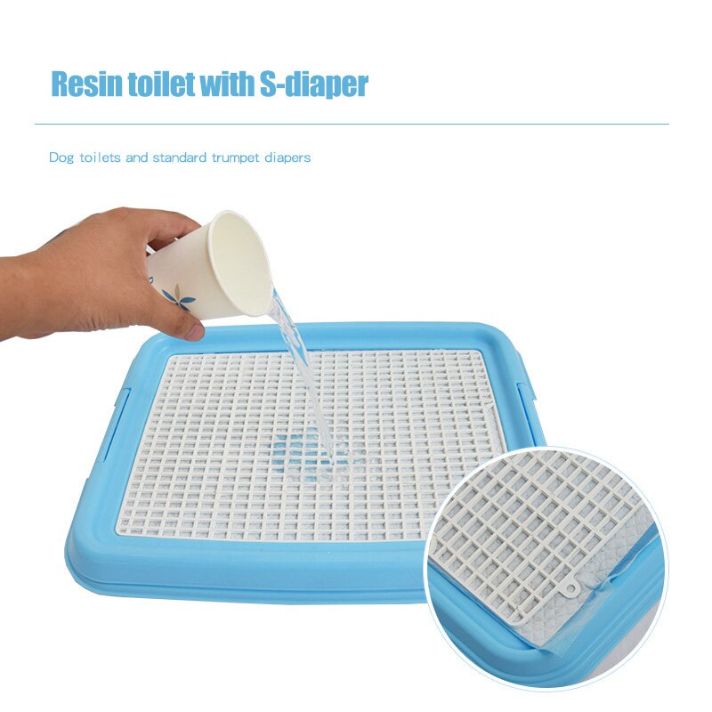 Plastikowa siatka siatka płaska kolumna zwierzę domowe toaleta dla psów czysty kolor duża dla małych psów trening kuweta mata czyszczenie zwierząt dostarcza P7ding