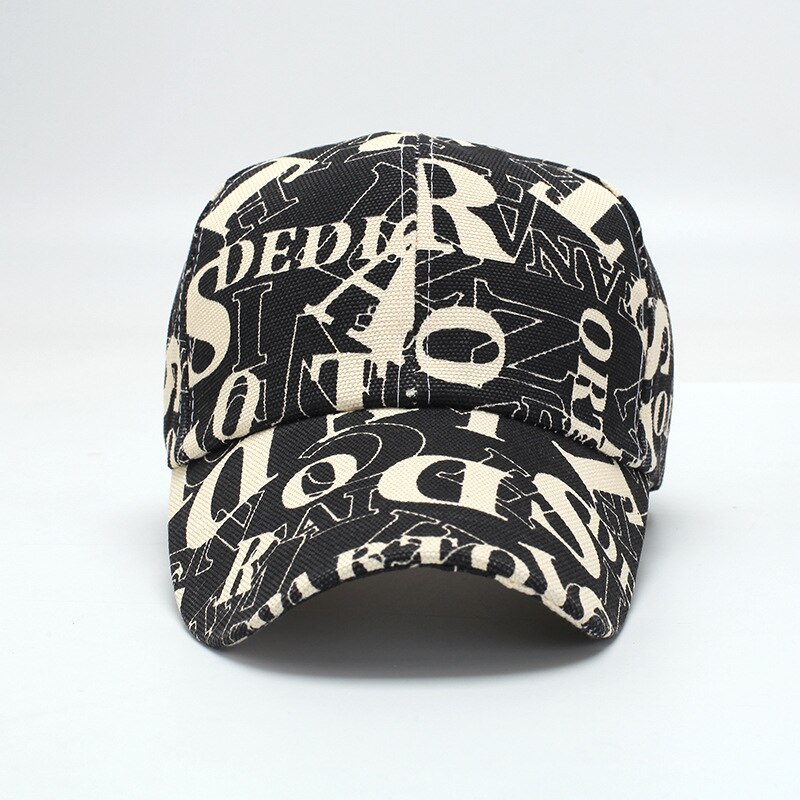 Alphabet Cap Boy and Girl Hip-hop Baseball Cap for Men and Women Summer Sunshade Cap