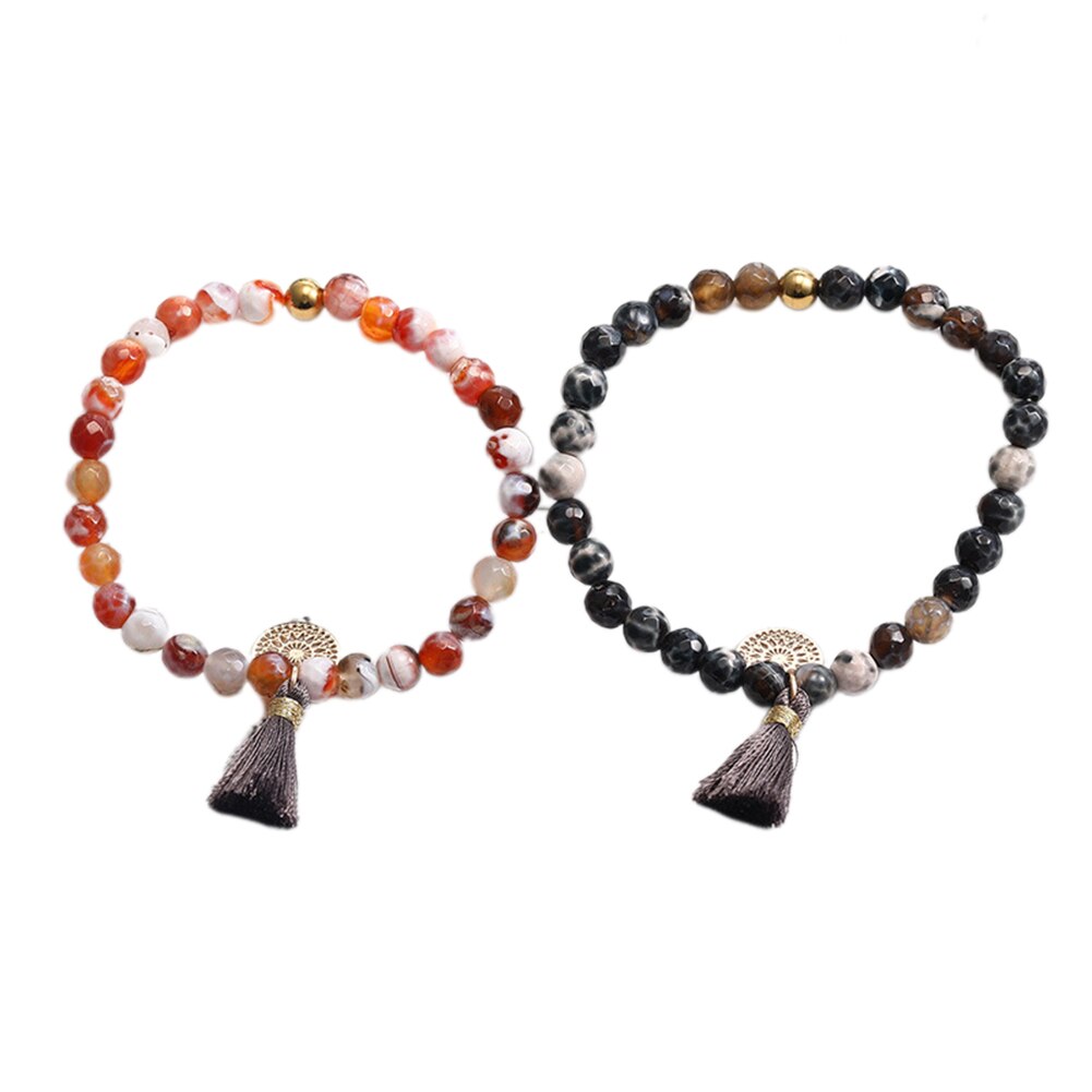 Damenarmband, modischer schmuck, perlenarmband mit quasten und anhänger, handkette, Yoga-Armbinde, schnüSprosse für damen