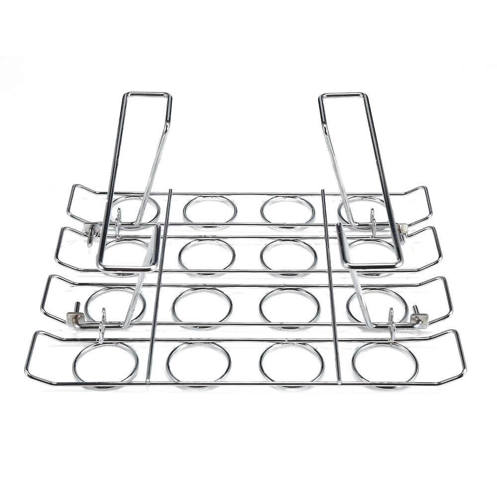 16 Holes Cupcake Cone Baking Rack DIY Cooling Rack Ice Cream Cone Holder Stainless Steel Ice Cream Cone Rack Baking Cake Cone