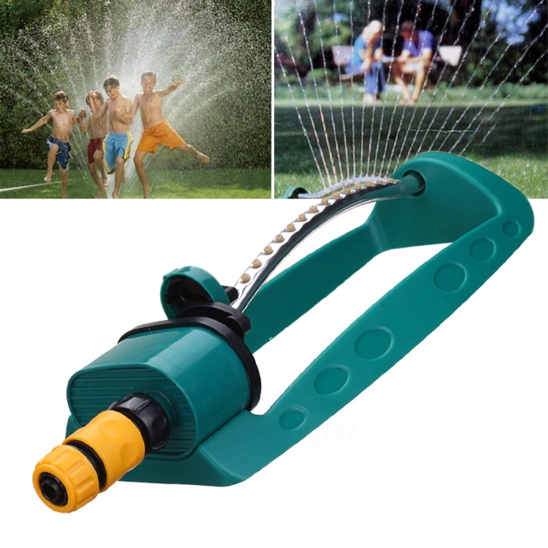JX-LCLYL Adjustable Alloy Watering Sprinkler Sprayer Oscillating Oscillator Lawn Garden