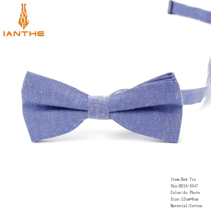 ¡Novedad! Pajarita a la para hombre, corbata de mariposa Lisa pura para hombre, pajarita de boda, lazos de esmoquin, accesorios para hombre,: IA3547