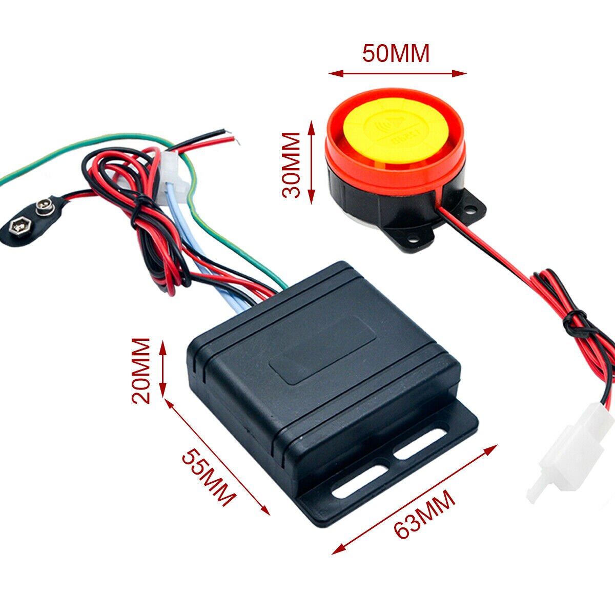 Universally Anti-theft Motorbike Alarm System Immobiliser Security Remote Control Alarm for motorcycle