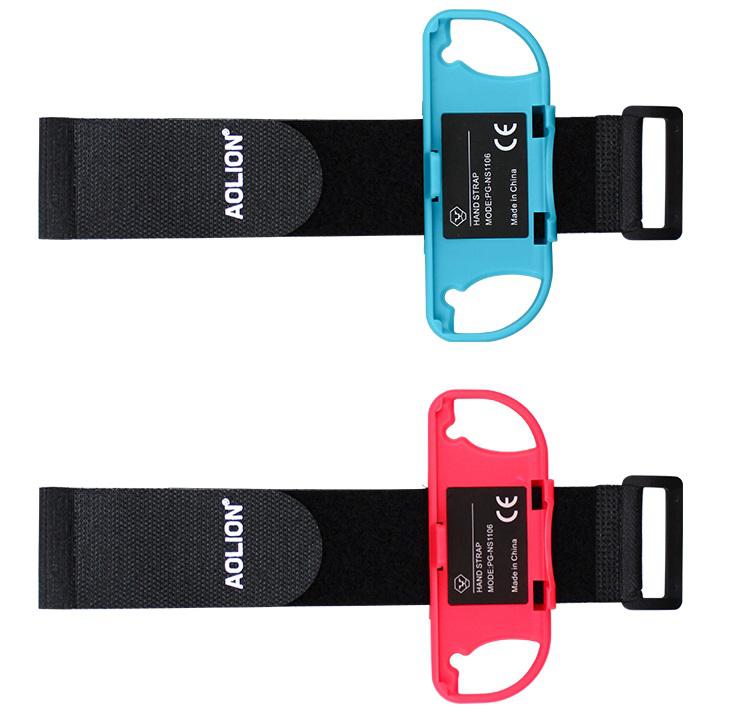 EastVita 1 Pair Adjustable Game Bracelet Elastic Strap for Nintendo Switch Joy-Con Controller Wrist Dance Band r20