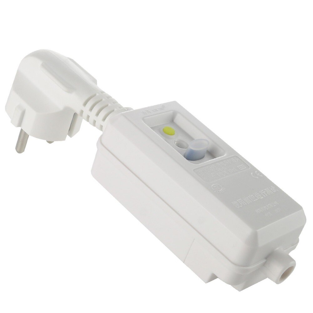 16A 220V 240V EU Plug GFCI Safety RCD Leakage Protection Socket Adaptor Home Circuit Breaker Cutout Powers Trip Switch