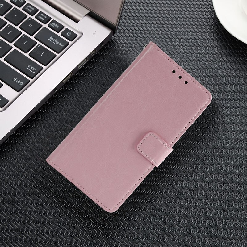 Funda de cuero suave para Sony Xperia Z1 Compact D5503 Z1 Mini M51W L39H C6902 C6903 Flip Stander funda billetera Coque: Sony Xperia Z1 / Pink