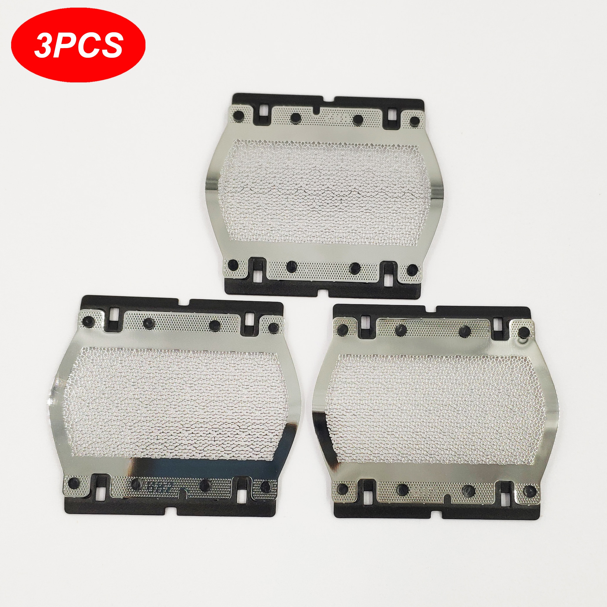 3 stk 11b grid barbermaskin erstatningshode folie for braun serie 1 110 120 130s 140s 150s-1 5682 5685 5684 barbermaskin barberfolie mesh nett