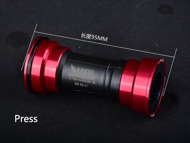 BB-C68 Ordinary Bottom Bracket Road Bicycle Bearing Axis Bottom Bracket Mountain Bike Bottom Bracket Bike Parts