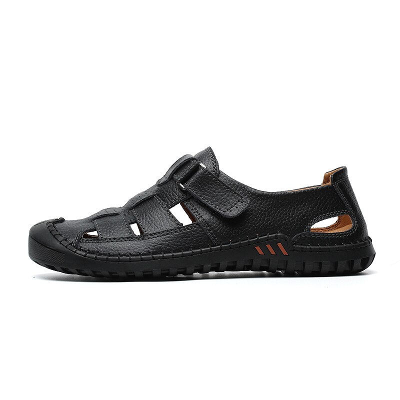 Sandalen cuir rubber heren sandel sandalle hombre sandalia work playa sandalen-heren leer maat zandalias heren erkek romanas man