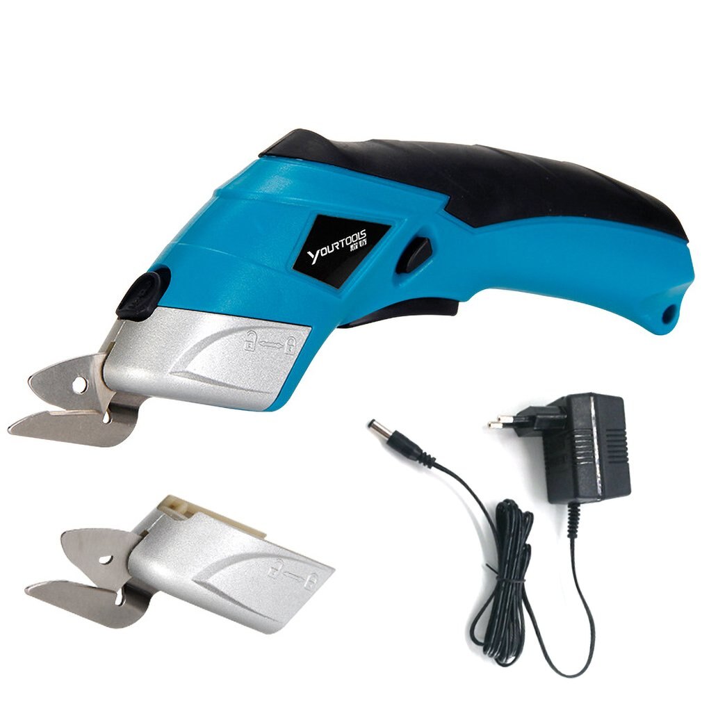 Electric Fabric Scissors Box Cutter Cordless Shears Cutting Tool for Crafts Sewing Cardboard Scrapbooking