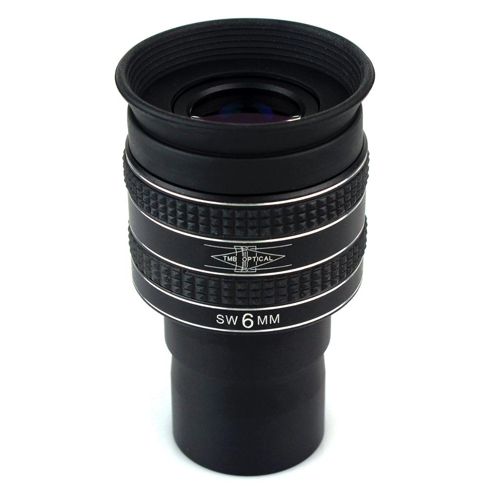 Oculaire de télescope TMB à grand Angle de 2.5 pouces, 3.2mm/7.5mm/4mm/5mm/6mm/7mm/1.25mm/8mm/9mm, planétaire II FOV 58: 6mm