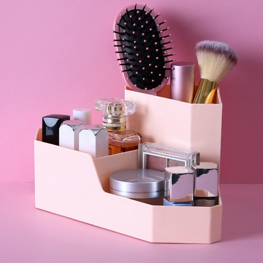 Schowek biurko prosty styl biurowe przechowywanie biżuterii dla biurowych kosmetyków domowych i przechowywanie rozmaitości organizator na przybory robić makijażu