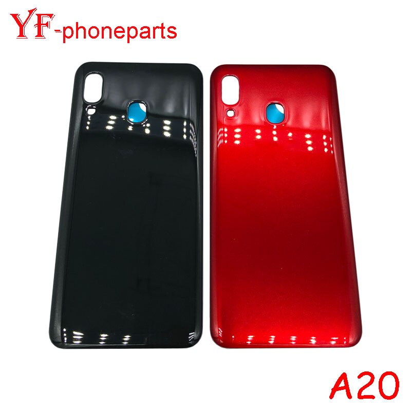 Voor Samsung Galaxy A20 A205 Back Battery Cover Rear Panel Deur Behuizing Geval Reparatie Onderdelen