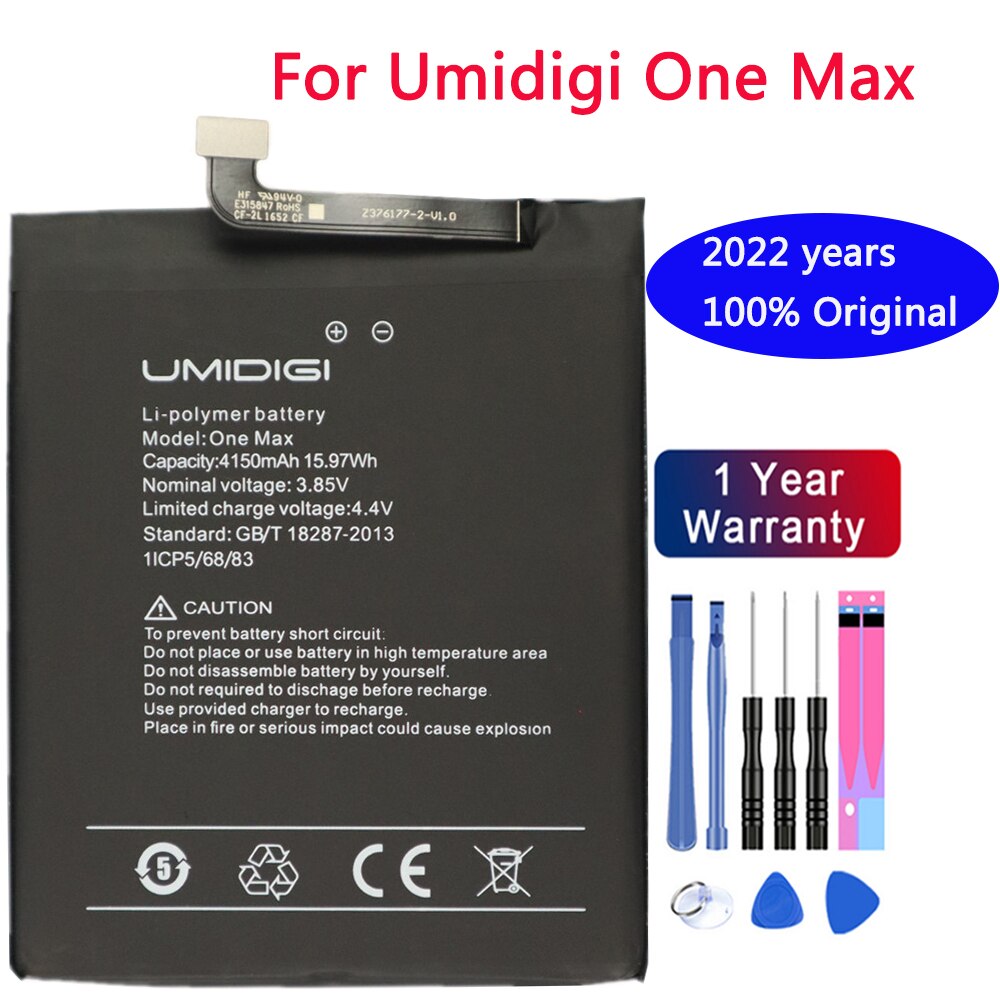 Original Battery For UMI Umidigi A1 PRO A3 S3 Pro Touch Power/Power 3 One max One Pro A5 pro A7 pro A9 Pro F2 Z/Z Pro Z2 Pro S2: One max