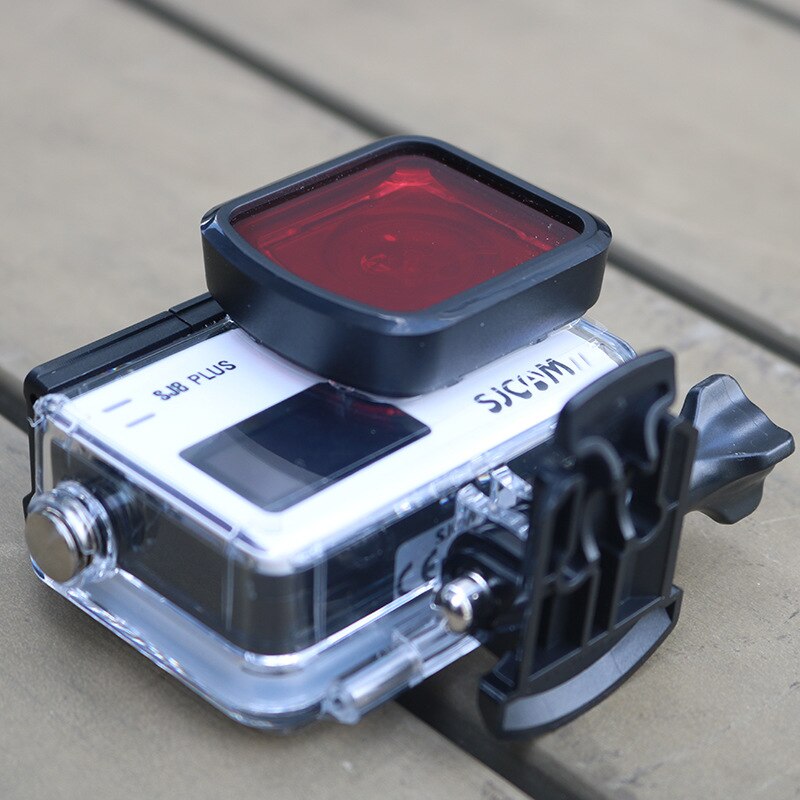 SJCAM SJ8 Waterdichte Case/Shell Lens cap Behuizing filter/Duiken UV/CPL/Rode Cover voor Sj8 pro/Plus/Air Actie Camera Accessoires