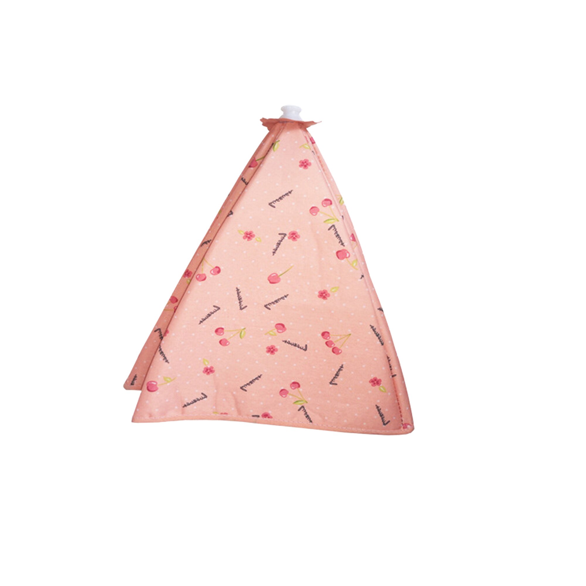 5 Kleuren Keuken Voedsel Covers Opvouwbare Bloemen Gedrukt Geïsoleerde Voedsel Cover Met Aluminiumfolie Tafel Schotel Cover Voedsel Paraplu cover