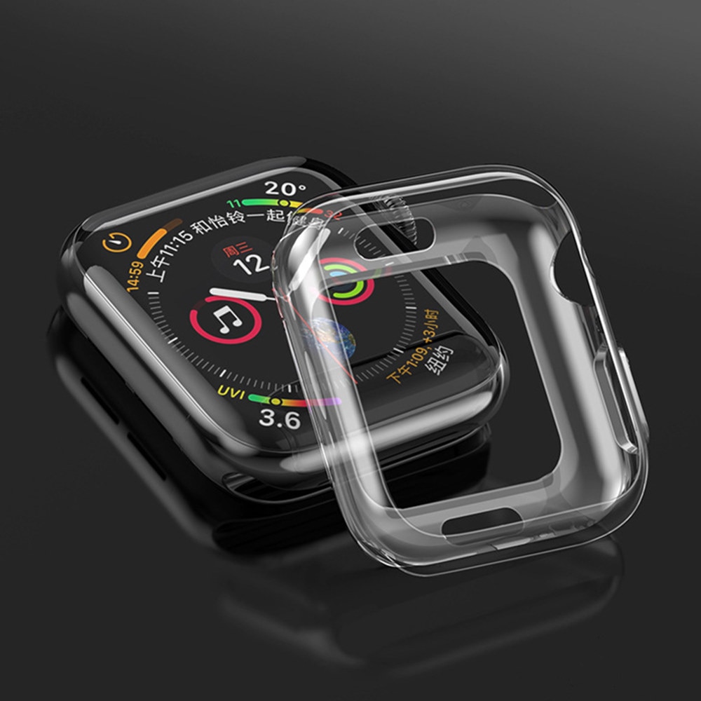 Cover Voor Apple Horloge Case 44Mm 40Mm Iwatch Case Ultradunne Bumper Protector Apple Horloge Serie 5 4 6 Se Accessoires