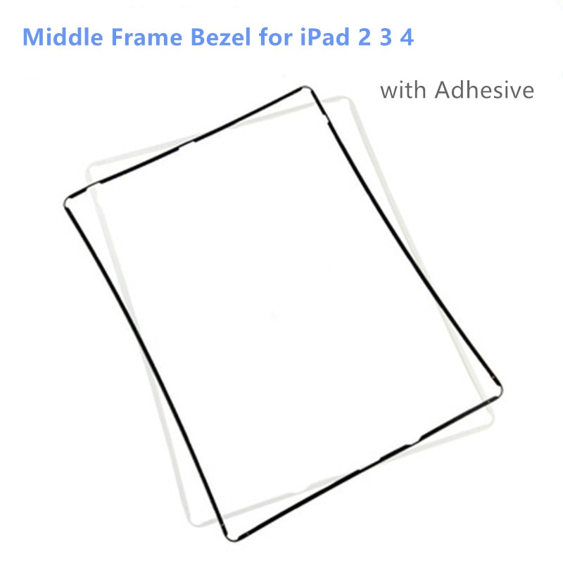 Midden Frame Voor Ipad 2 3 4 Midden Bezel Met Sticker Touch Screen Houder Reparatie Deel