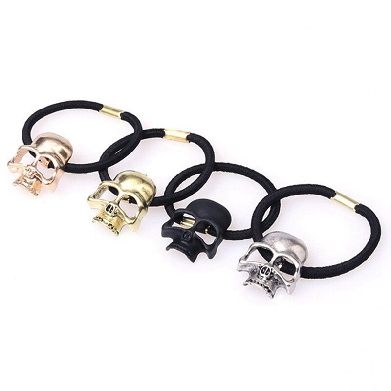 Halloween metalen schedelbot haarband haaraccessoires, haarband elastische haarband, haaraccessoires, sieraden vrouwen