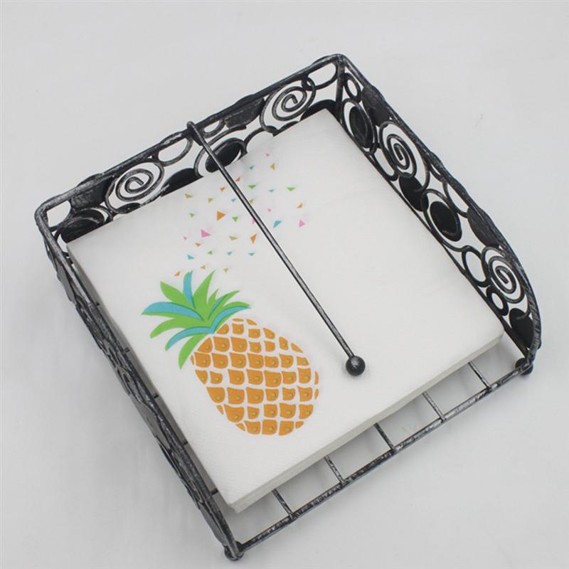 20 Sheets/Pack Servetten Ananas Zachte Feestartikelen Papieren Handdoek Weefsels Voor Bruiloft Verjaardag Festival
