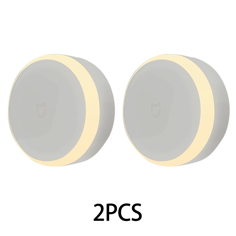 Xiao Mi Mi Jia Led Lamp Gang Nachtlampje Infrarood Afstandsbediening Body Motion Sensor Smart Home Mi Home Licht: 2 pieces