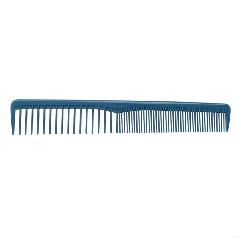 Hair Comb Haircut Special Anti-static Comb Haircut Barber Comb: Blue
