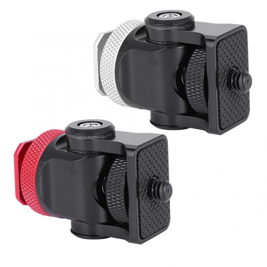 Aluminium Shoe Mount Monitor Flash Mic Houder 1/4in Schroef Camera