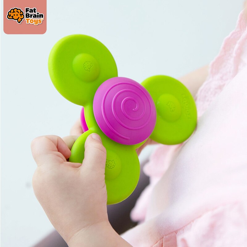 Vet Hersenen Speelgoed Whirly Squigz 3Pcs Baby Spinning Speelgoed Leuk Educatief Speelgoed Voor Kinderen