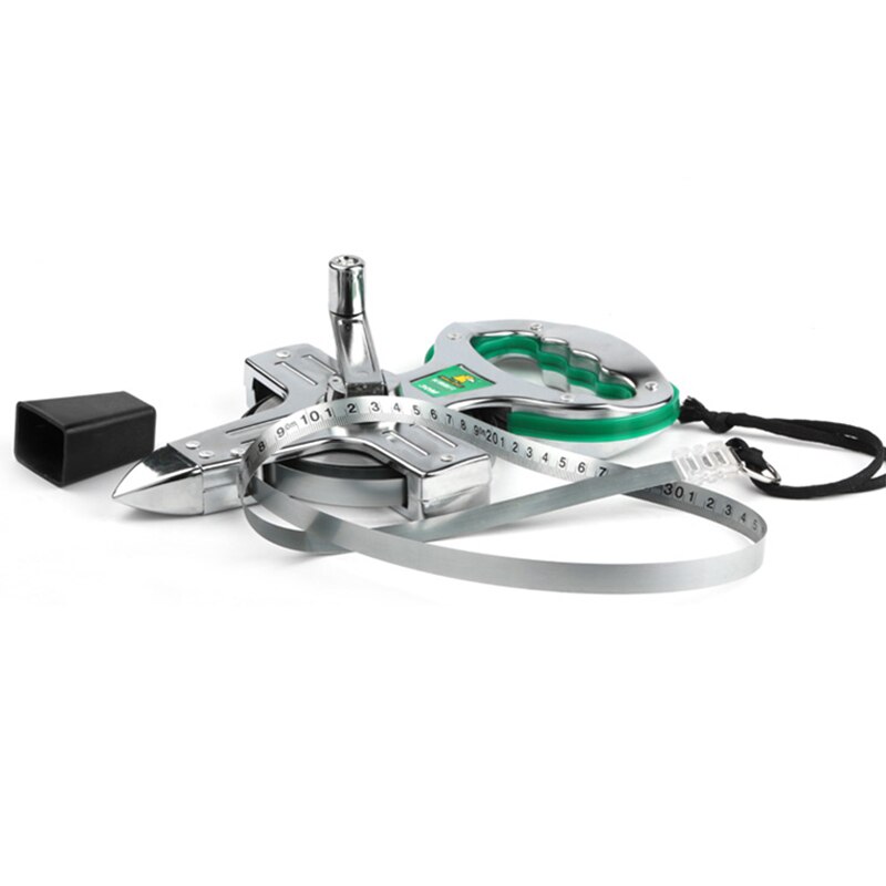 Meetlint 30M/50M Rvs Heerser Intrekbare Meetlint Metrische Bouw Meetinstrumenten