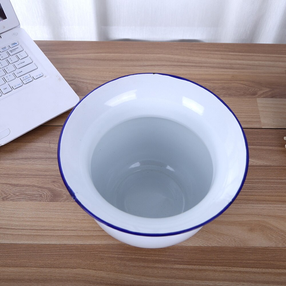 1Pc Cuspidor Portable Chamber Pot Household Spittoon for Children White